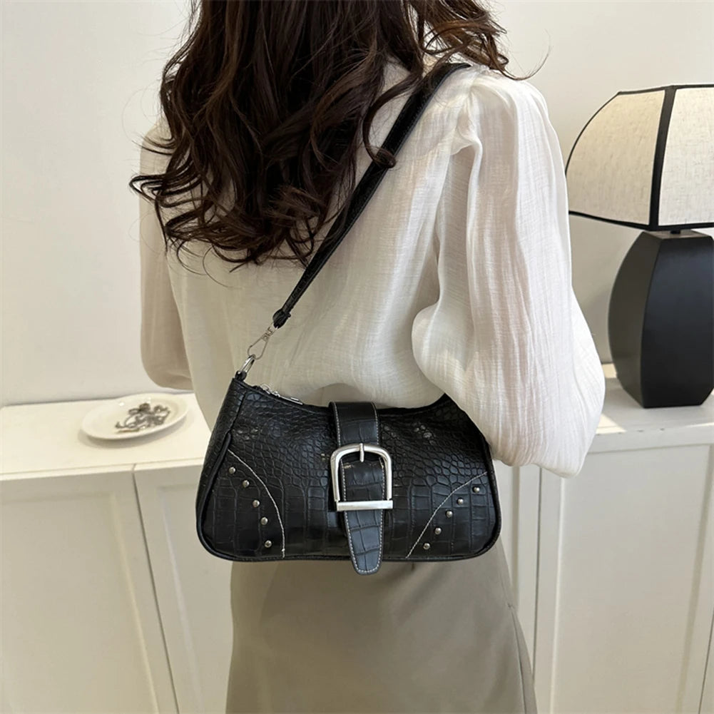 Rivet Shoulder Bags